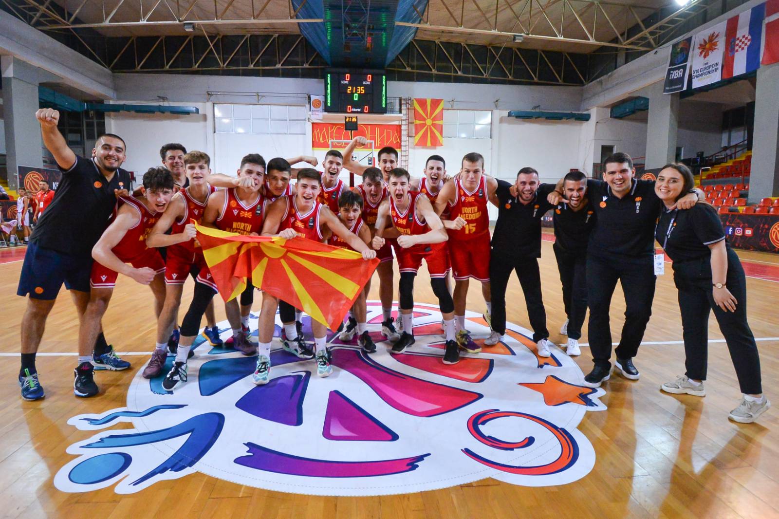 ЕП ДИВИЗИЈА „A“ – „ПОД 16“ МАЖИ – СКОПЈЕ 2022: Стартна победа за македонските кадети, „соборена“ е Црна Гора!