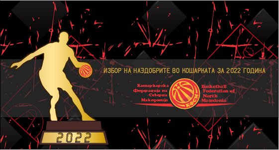 Македонската кошаркарска федерација ќе ги награди најдобрите за 2022 година