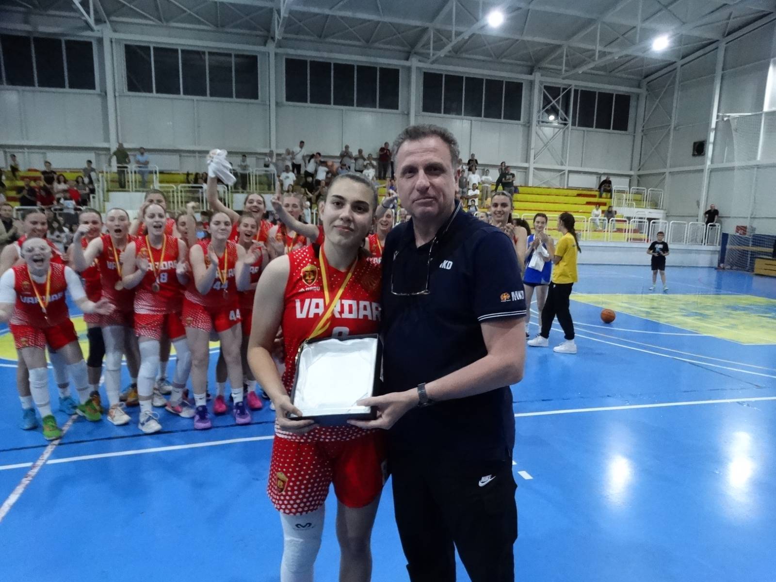 Јана Пислевска е најдобрата кошаркарка на турнирот во Делчево