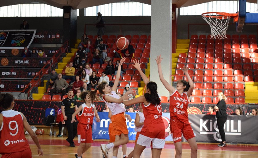 FIBA YDF FUND ТУРНИР – СКОПЈЕ 2022: Турција пресилна за нашите девојчиња