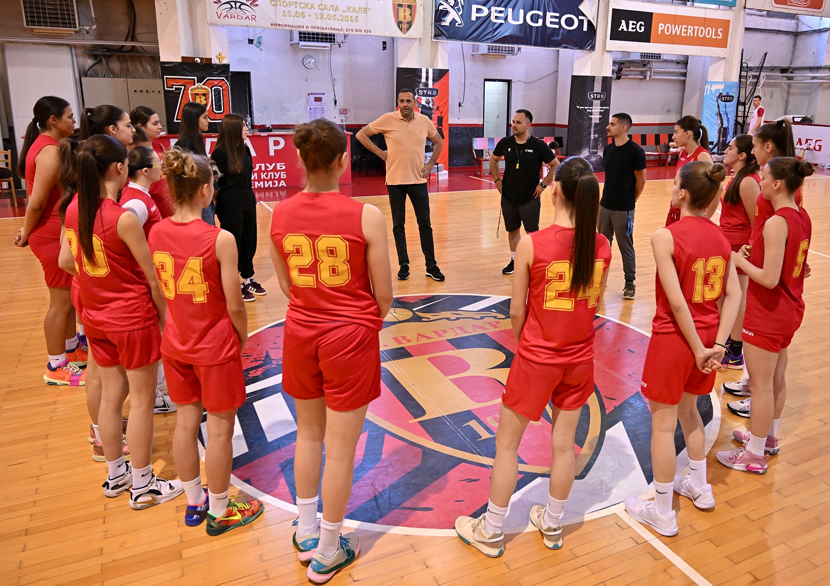 Старт на подготовките на женската јуниорска репрезентација
