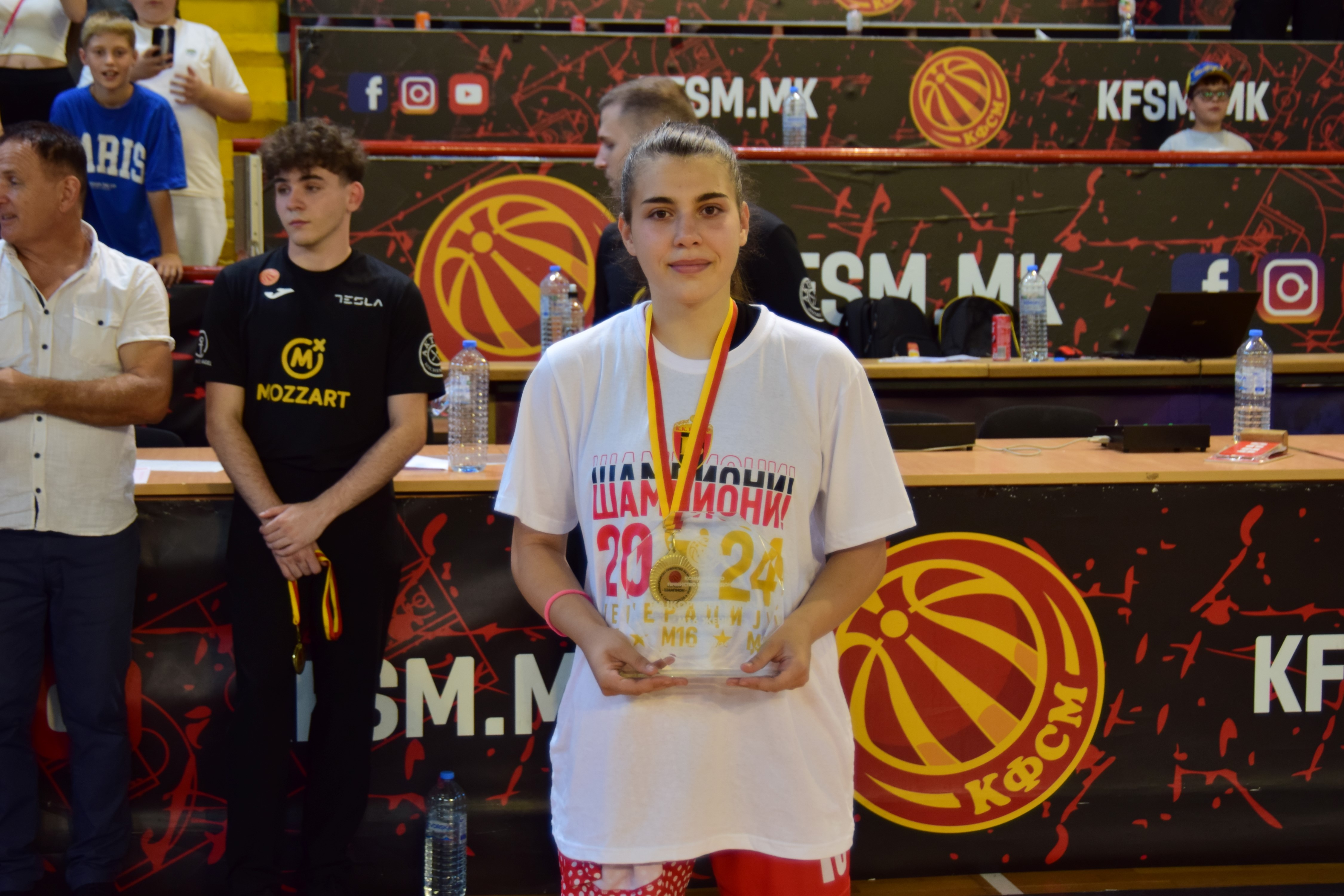 Јана Пислевска е најкорисниот играч на финалниот кадетски турнир