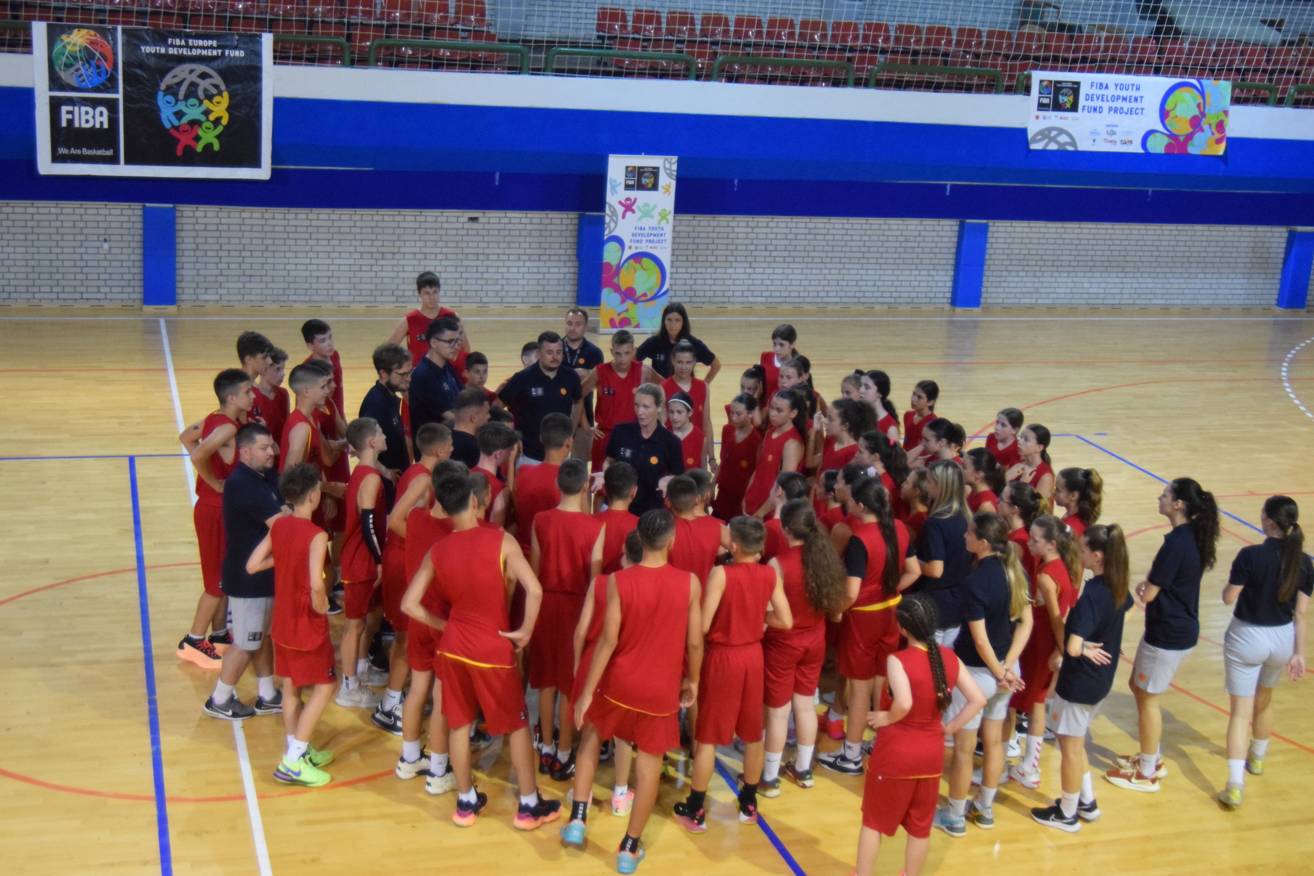 Национален кошаркарски камп „Заедно до У16“- Маврово 2024