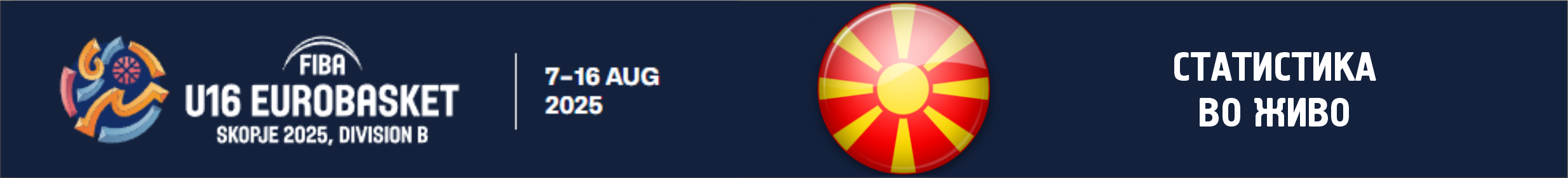 U16 Man Skopje 2025
