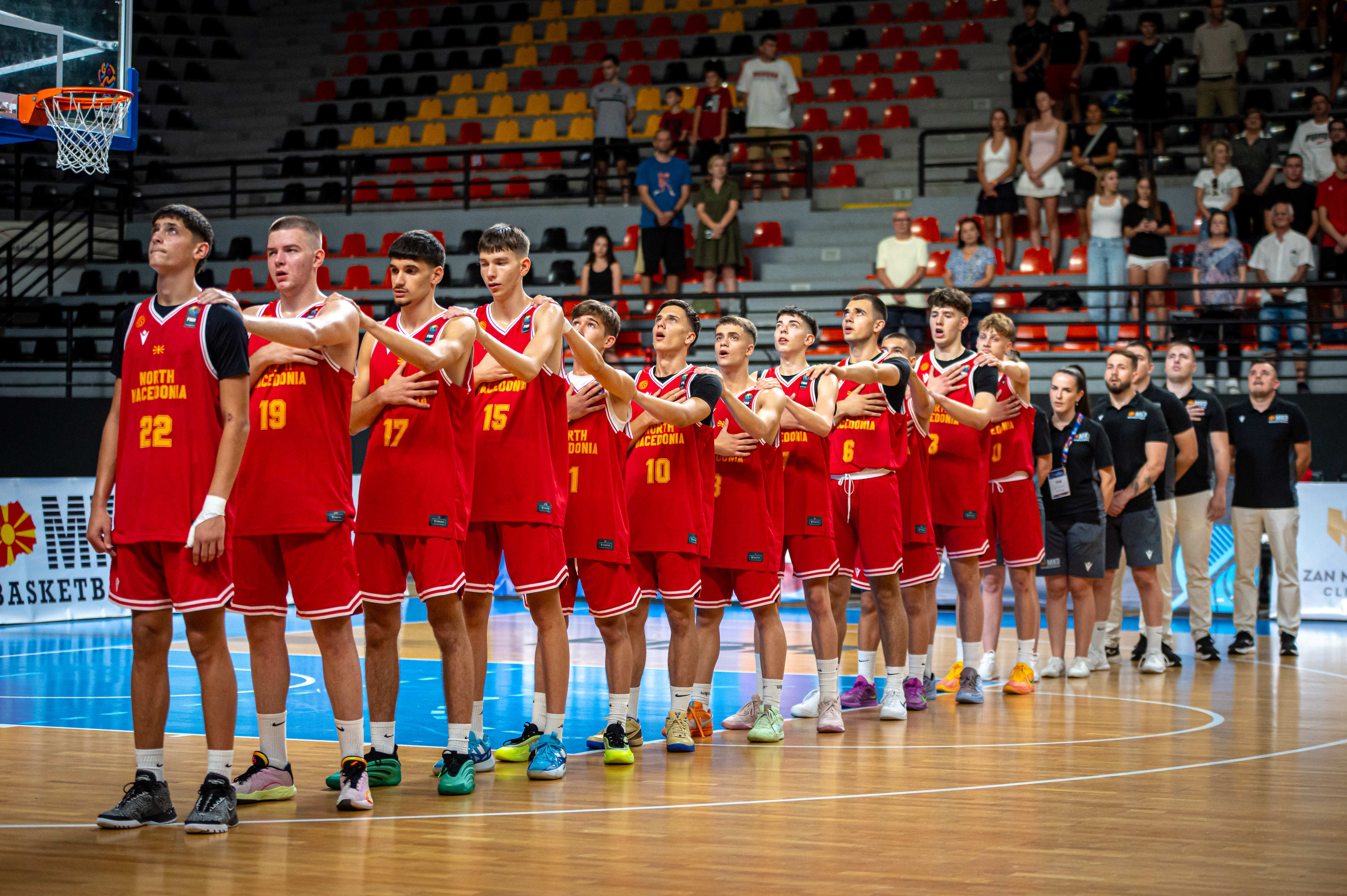 ЕП ДИВИЗИЈА Б „ПОД 16“ МАЖИ – СКОПЈЕ: Пораз на кадетите на стартот на првенството