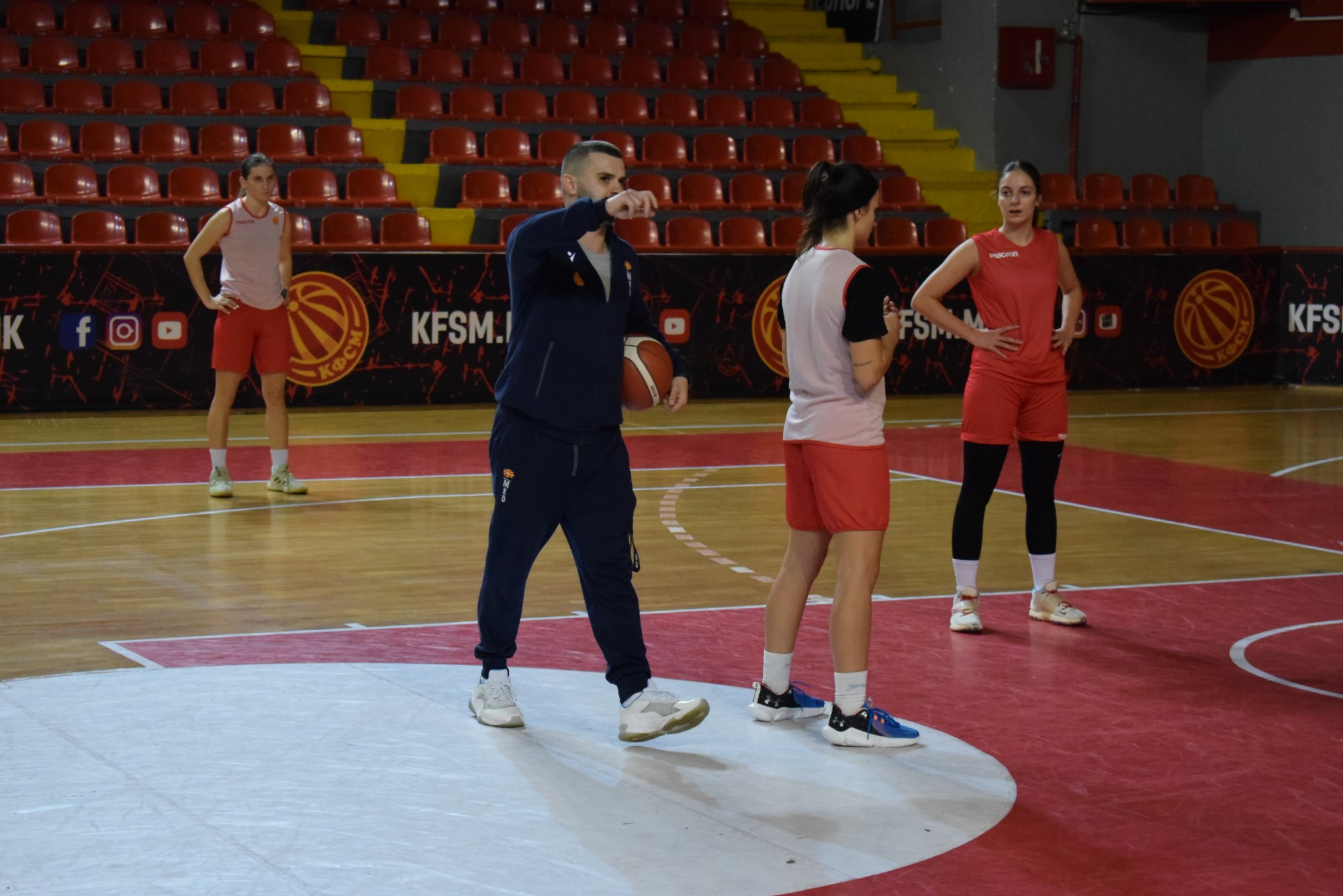 Селекторот Ашаданов одлучи, 13 кошаркарки ќе патуваат во Португалија